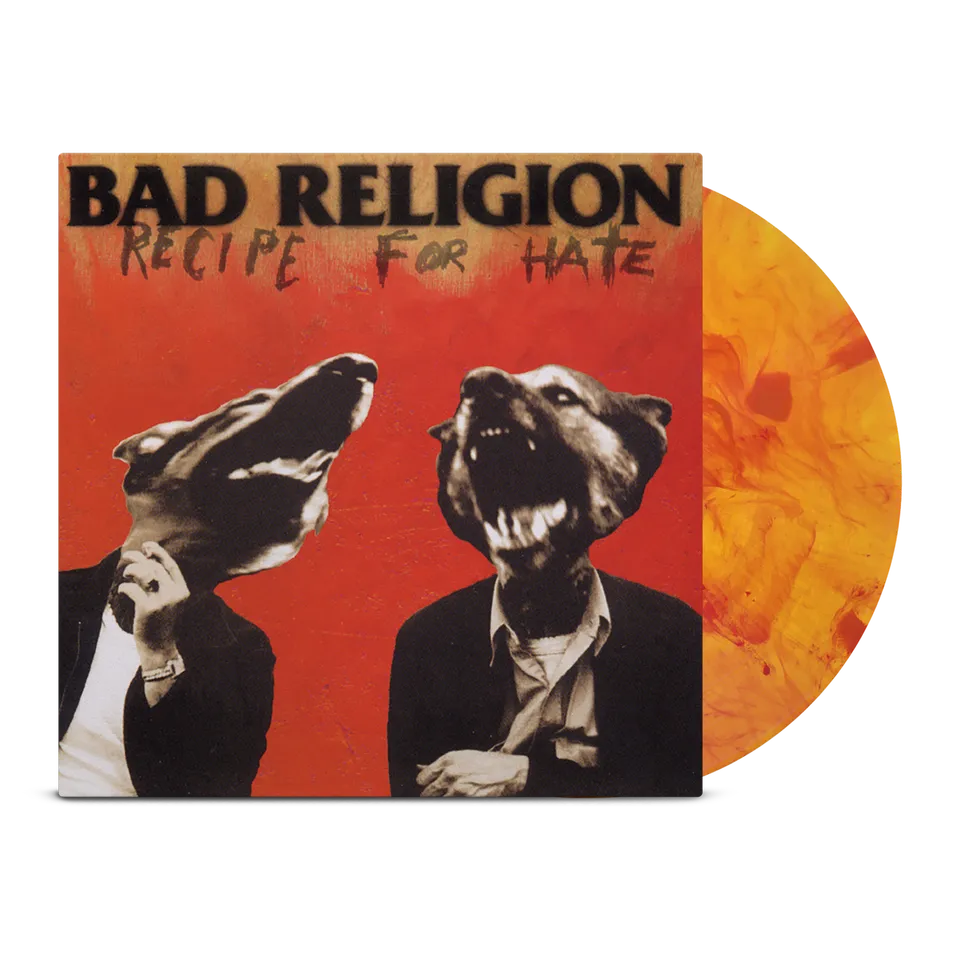 bad-religion-recipe-for-hate-lp-vinyl-clear-orange image 1