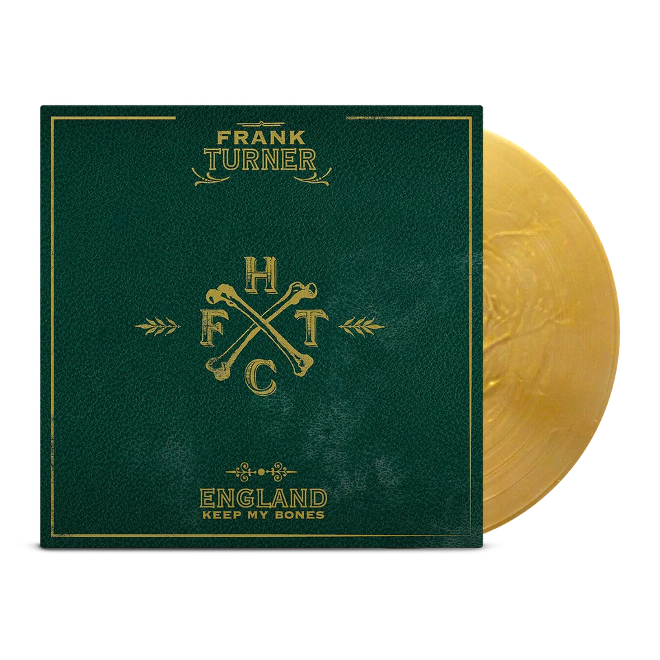 frank-turner-england-keep-my-bones-lp-gold-nugget-vinyl image 1