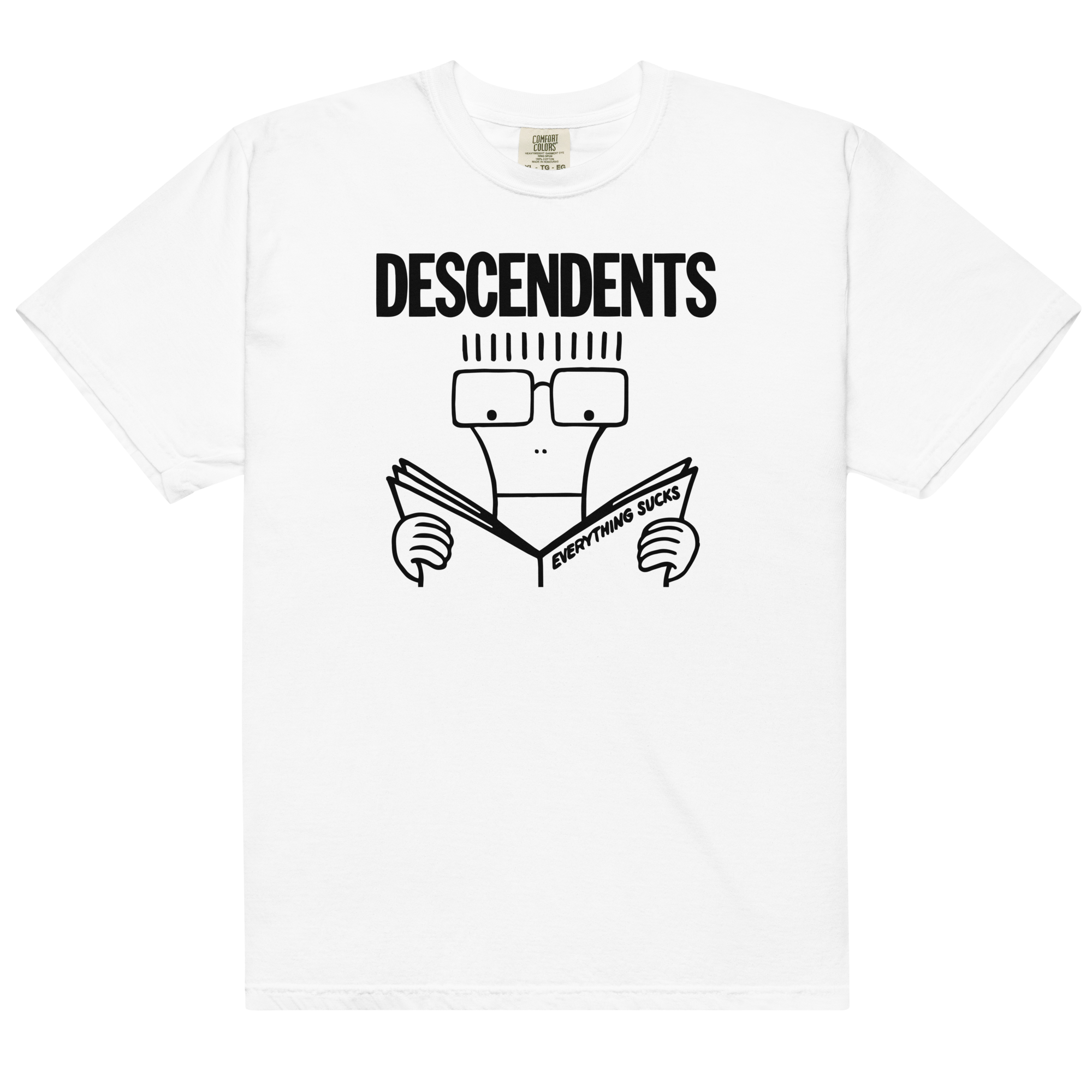 descendents-everything-sucks-t-shirt-wei-baumwolle image 1