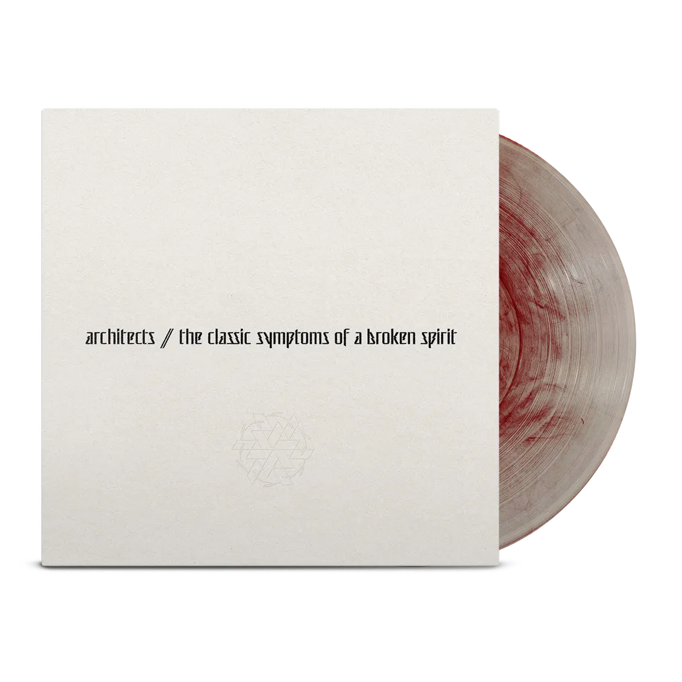 architects-classic-symptoms-broken-spirit-lp-clear-red-vinyl image 1