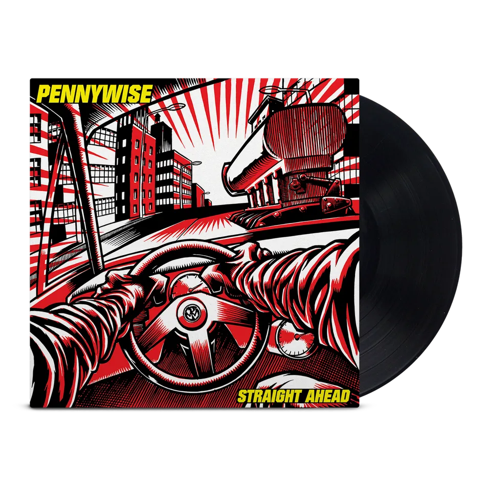 pennywise-straight-ahead-lp-vinyl-schwarz-12-zoll-punkrock image 1