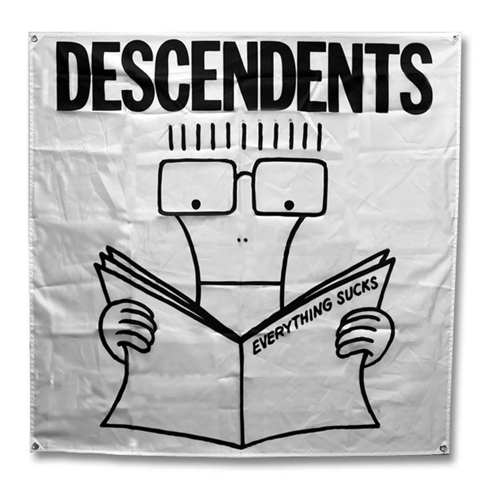 descendents-everything-sucks-flag-fahne-wei-116-cm image 1