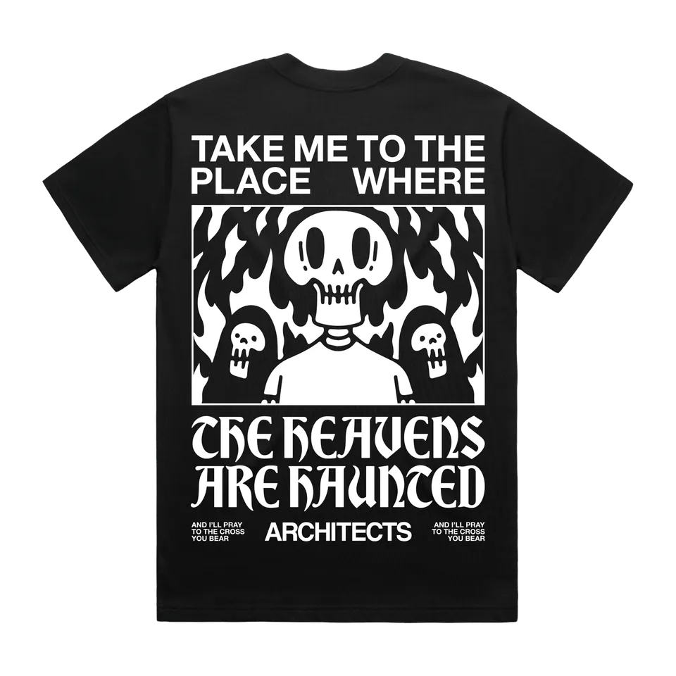 architects-broken-mirror-heavens-t-shirt-schwarz-baumwolle image 1