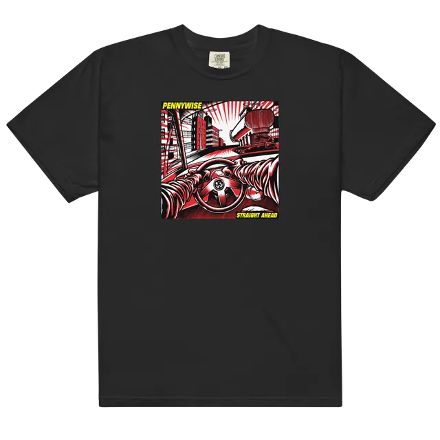 straight-ahead-t-shirt-schwarz-baumwolle-relaxed-fit-l image 1