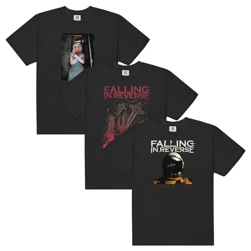 falling-in-reverse-t-shirt-bundle-schwarz-3er-set-baumwolle image 1