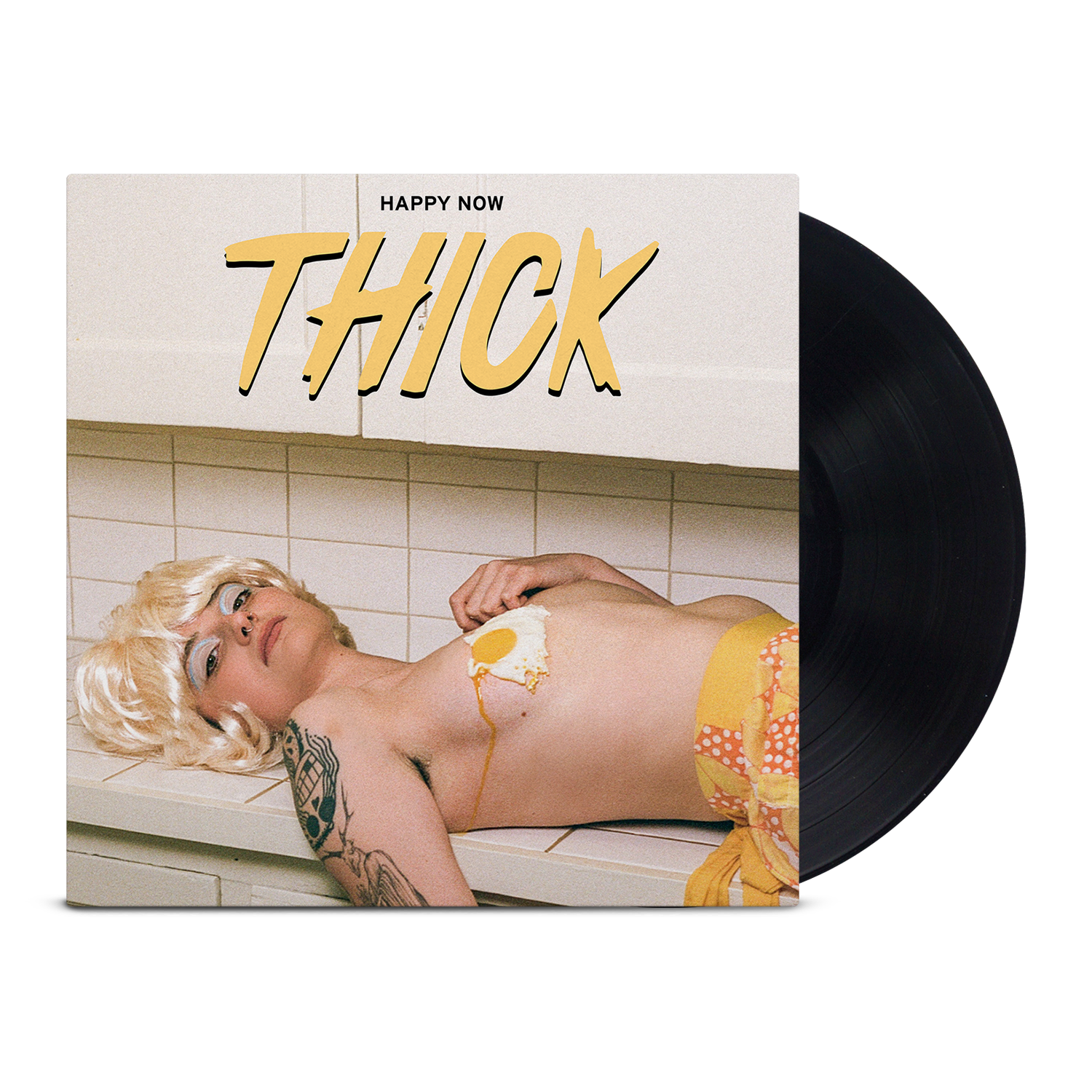 thick-happy-now-lp-schwarzes-vinyl-12-zoll image 1