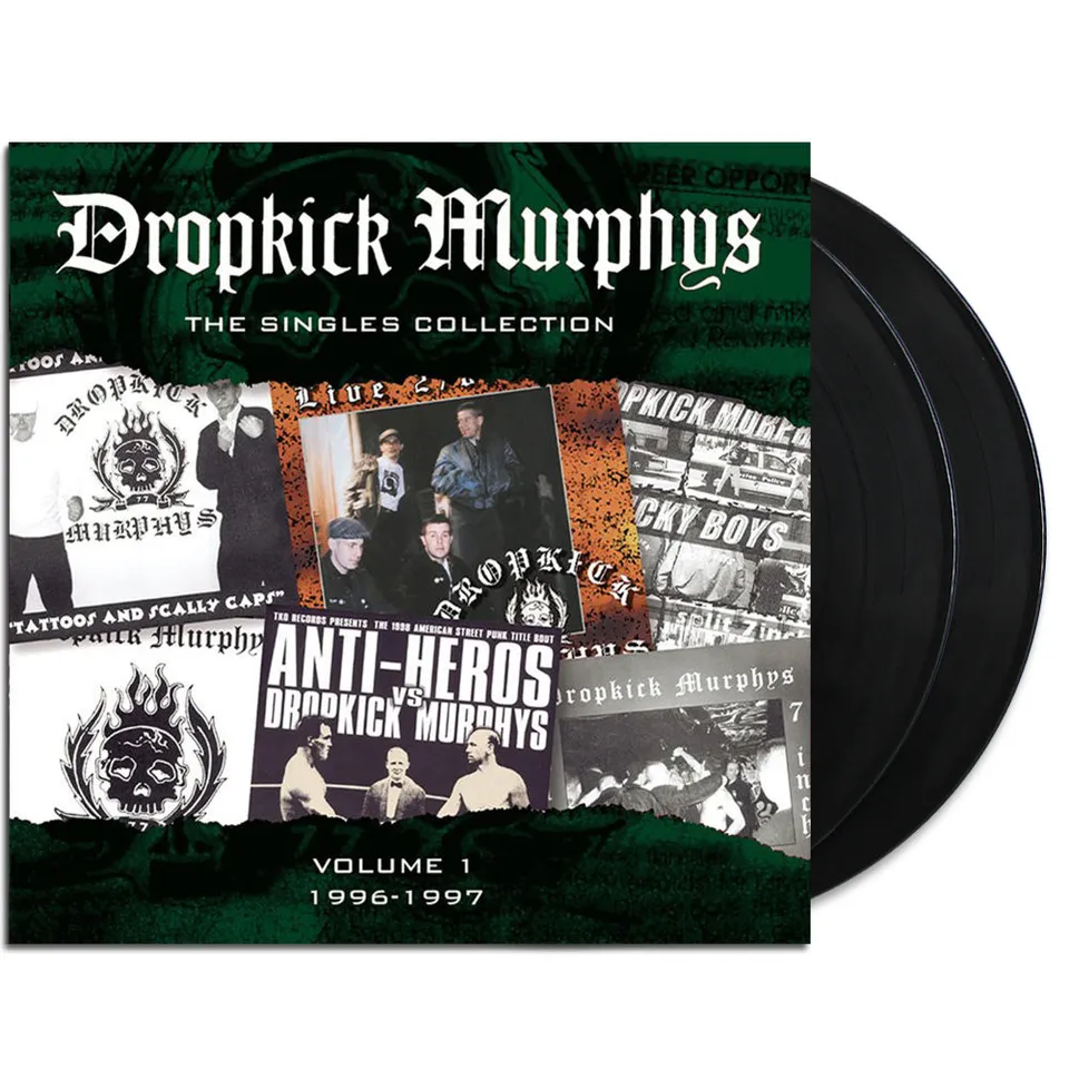 dropkick-murphys-singles-collection-vol-1-2xlp-black-vinyl image 1