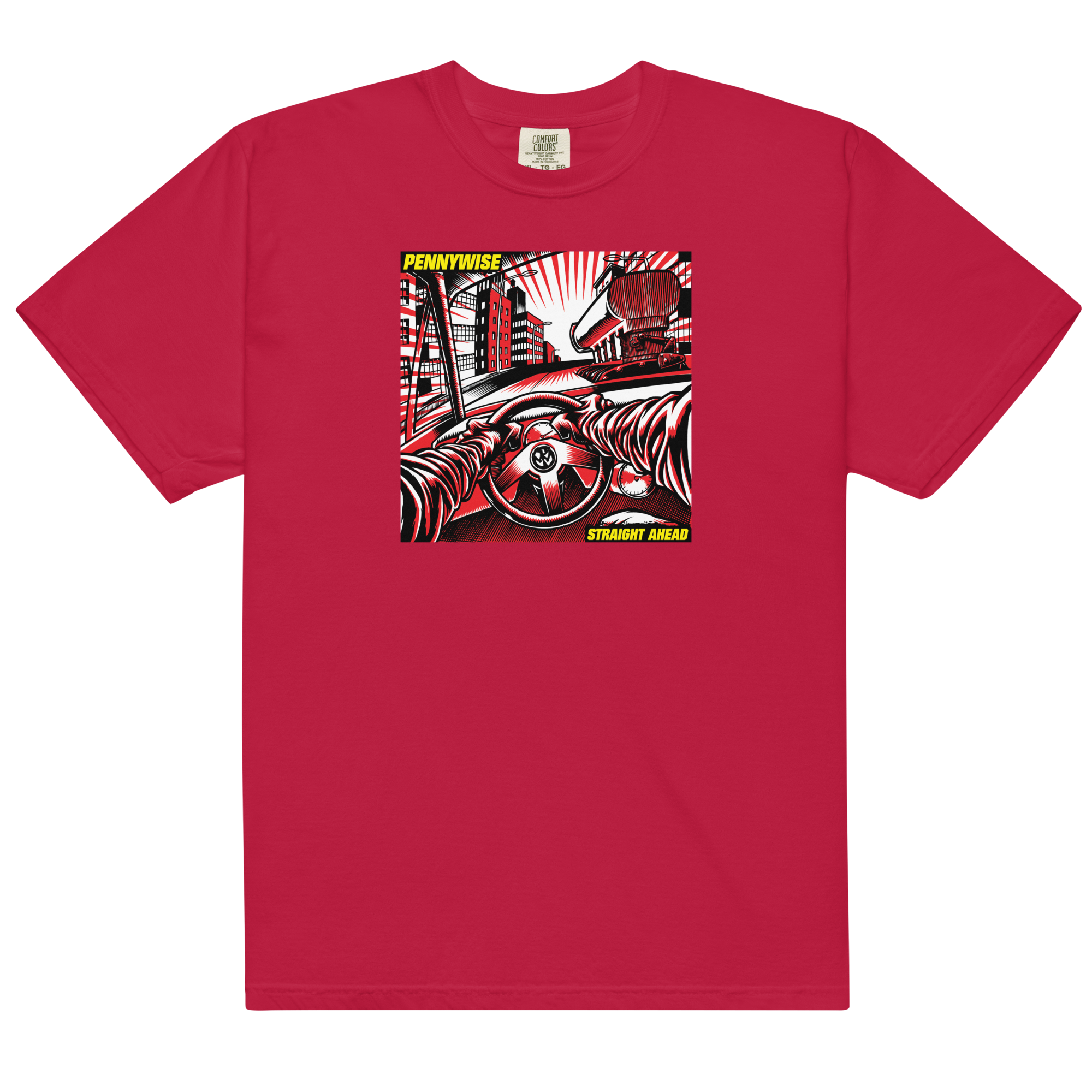 epitaph-apparel-straight-ahead-t-shirt-rot-baumwolle image 1