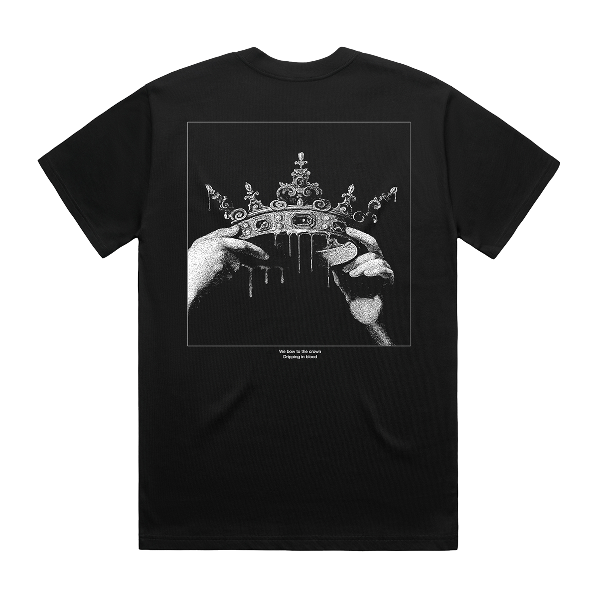 architects-bow-to-the-crown-t-shirt-schwarz-baumwolle image 1