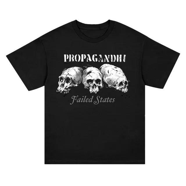 propagandhi-failed-states-t-shirt-schwarz-100-baumwolle image 1