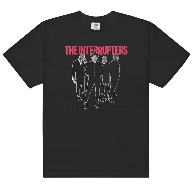 the-interrupters-fight-the-good-fight-t-shirt-schwarz-2 image 1