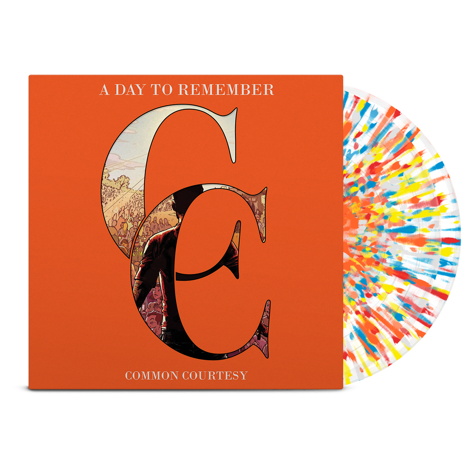 a-day-to-remember-common-courtesy-2xlp-clear-blue-metalcore image 1