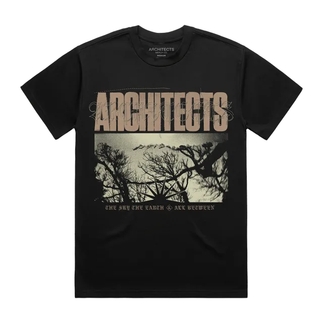 architects-the-earth-the-trees-black-t-shirt-baumwolle image 1