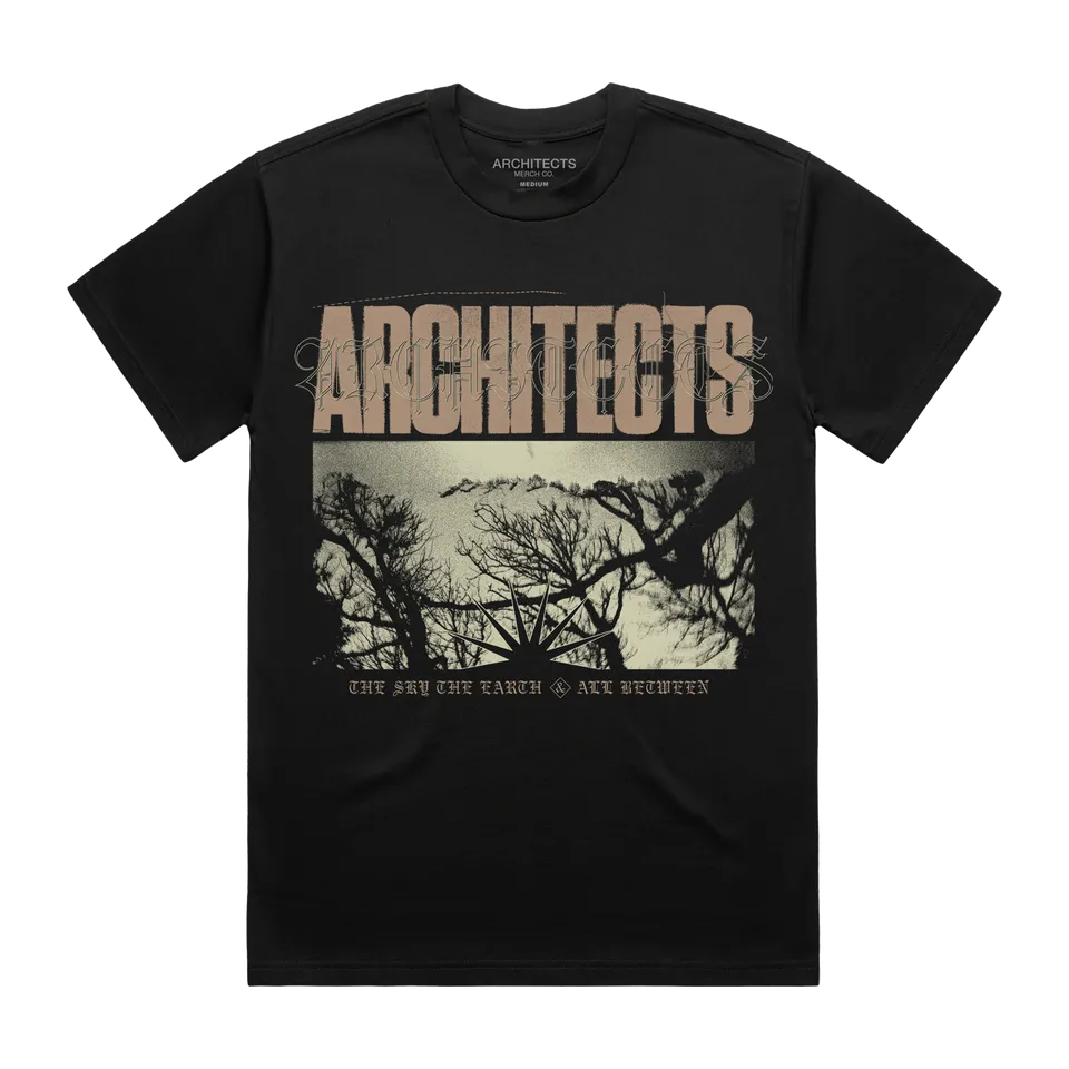 architects-the-earth-the-trees-black-t-shirt-baumwolle image 1