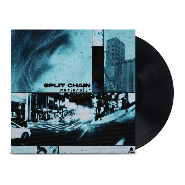 split-chain-motionblur-lp-black-vinyl-alternative-metal image 1