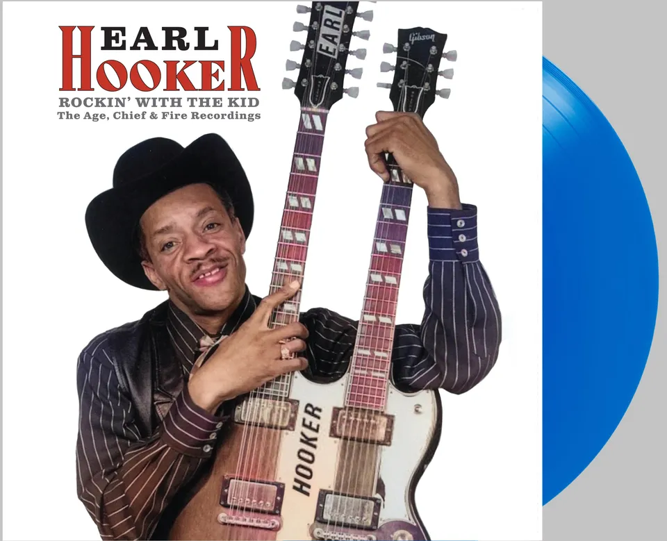 earl-hooker-rockin-with-the-kid-blaue-vinyl-lp image 1