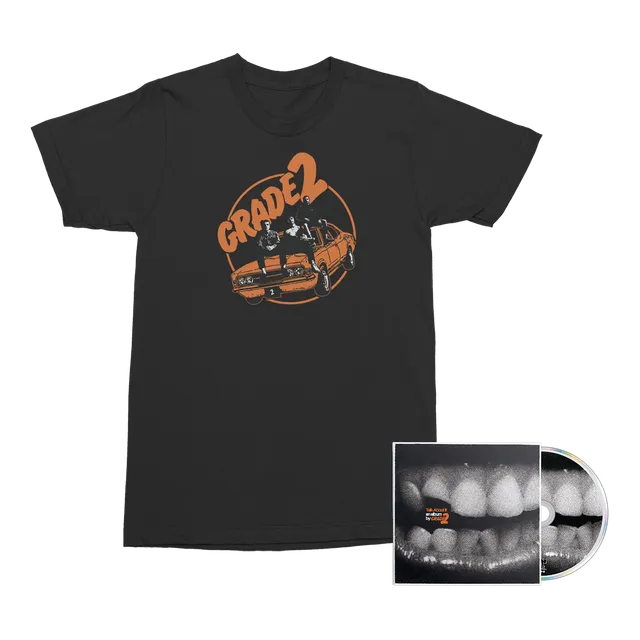 grade-2-talk-about-it-cd-car-t-shirt-schwarz-gr-l image 1