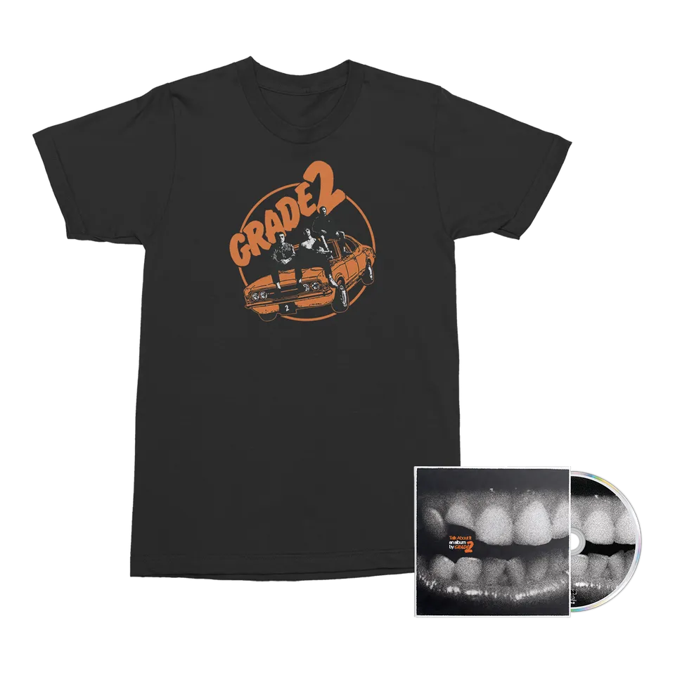 grade-2-talk-about-it-cd-car-t-shirt-schwarz-gr-l image 1