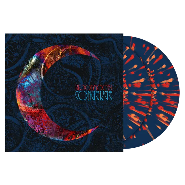 converge-bloodmoon-i-2xlp-vinyl-navy-red-orange-splatter image 1