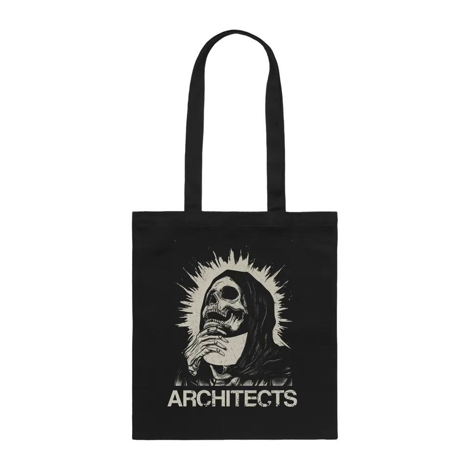 architects-whiplash-tote-bag-schwarz-stoffbeutel image 1