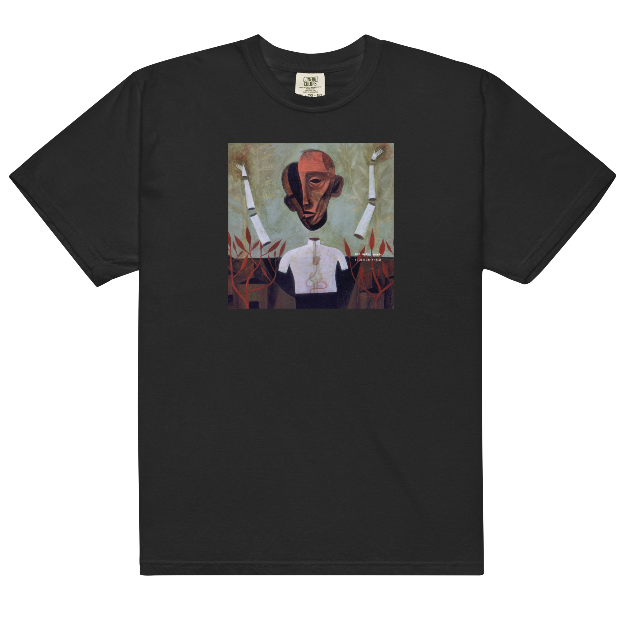 epitaph-records-a-fight-and-a-crash-t-shirt-schwarz image 1