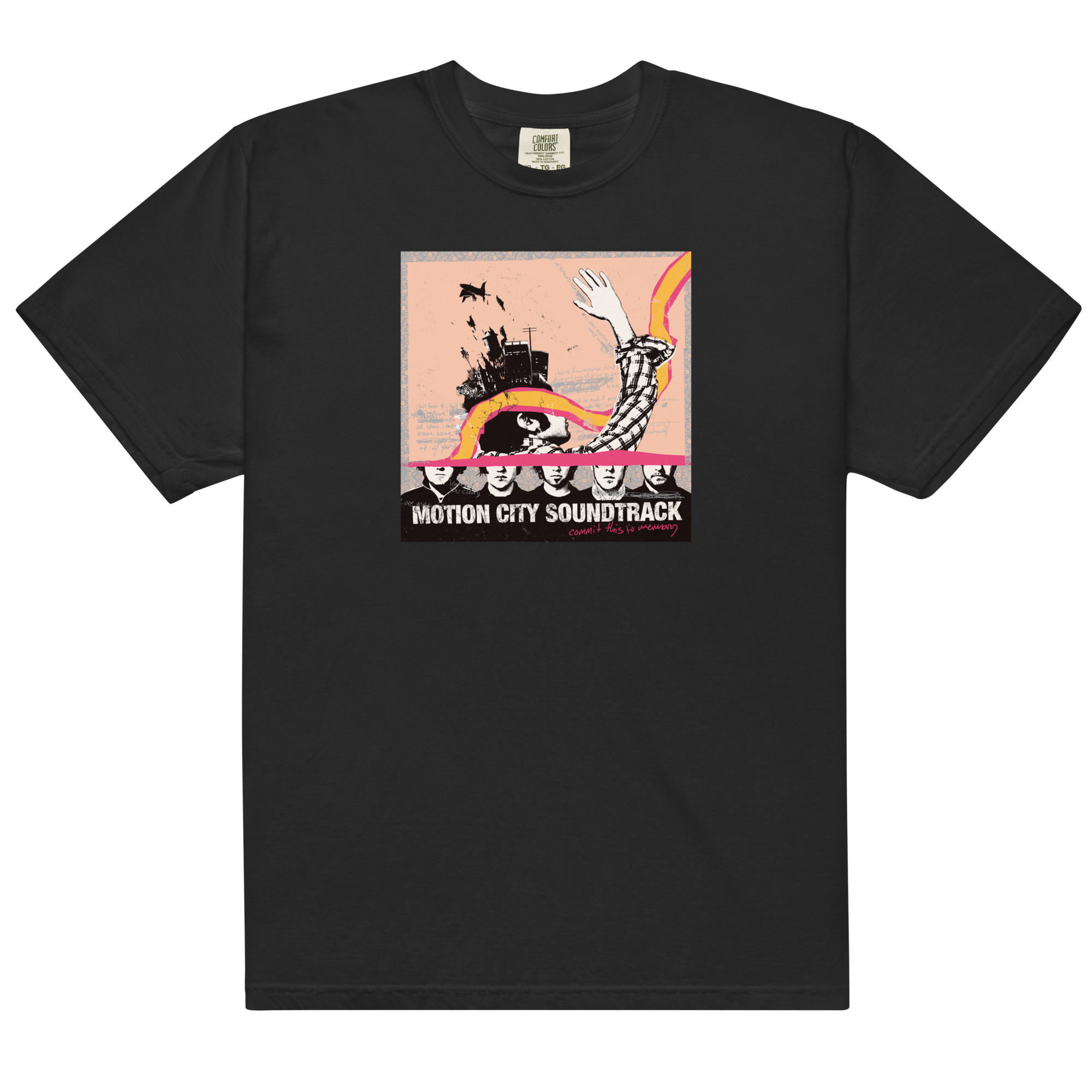 commit-this-to-memory-t-shirt-black-baumwolle image 1