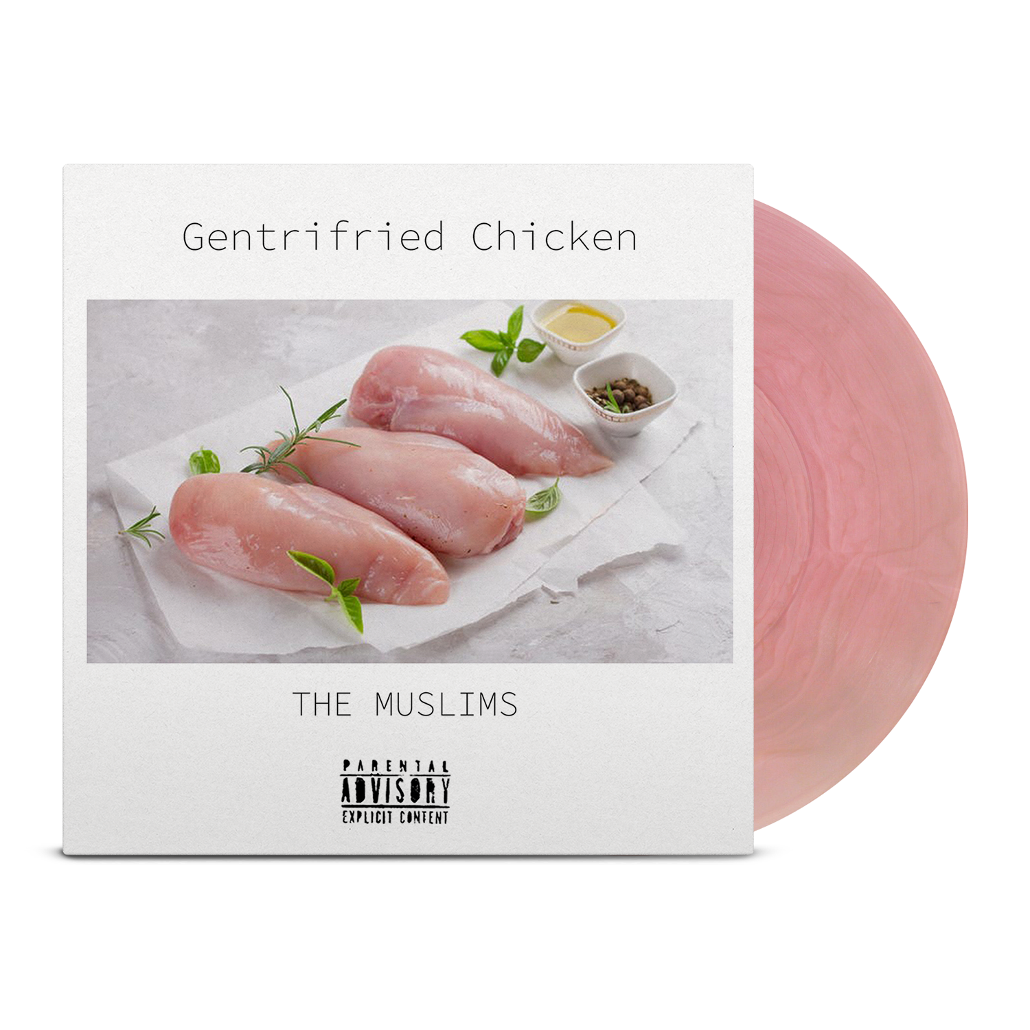 the-muslims-gentrifried-chicken-lp-vinyl-raw-chicken-limitiert image 1