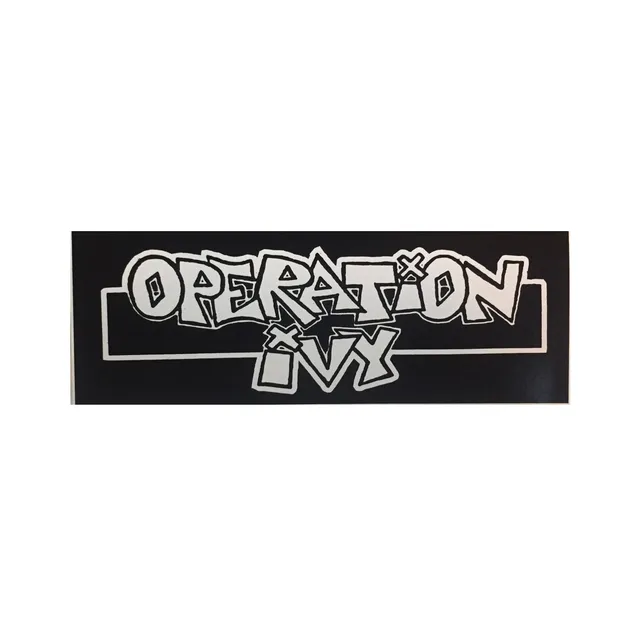 operation-ivy-logo-aufkleber-17-8-x-6-4-cm-sticker image 1