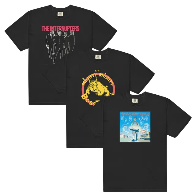 interrupters-bosstones-voodoo-t-shirt-bundle-3er-schwarz image 1