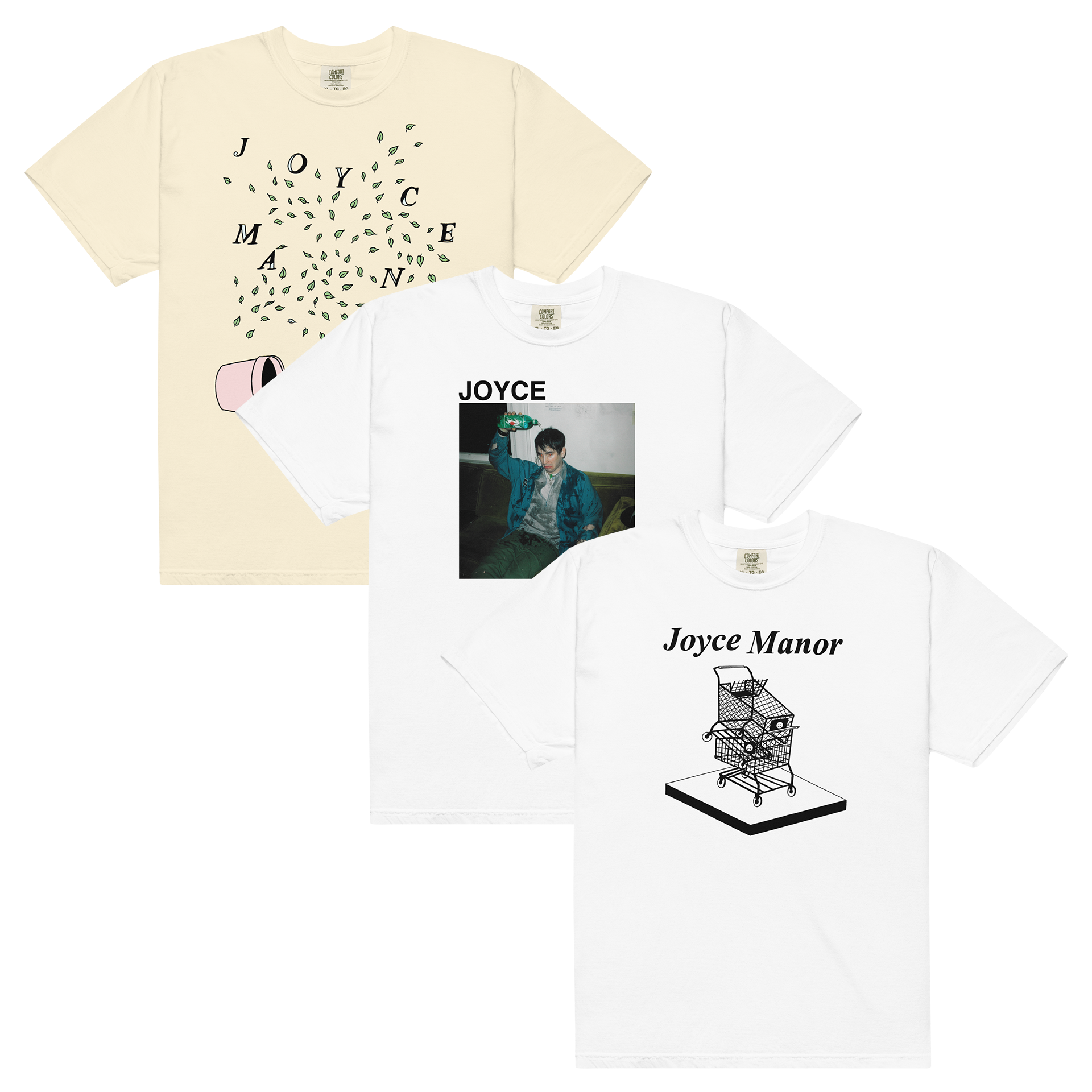 joyce-manor-t-shirt-bundle-3er-set-baumwolle image 1