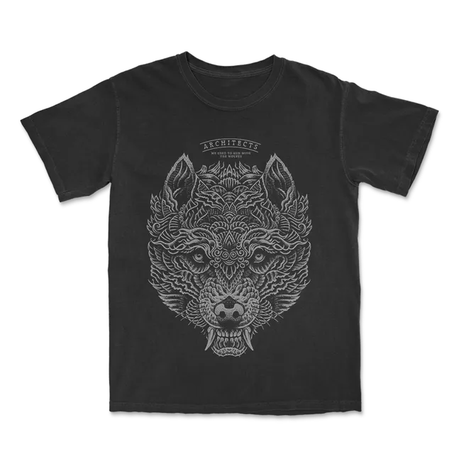 architects-wolf-t-shirt-schwarz-baumwolle image 1