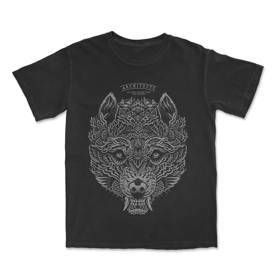 architects-wolf-t-shirt-schwarz-baumwolle image 1