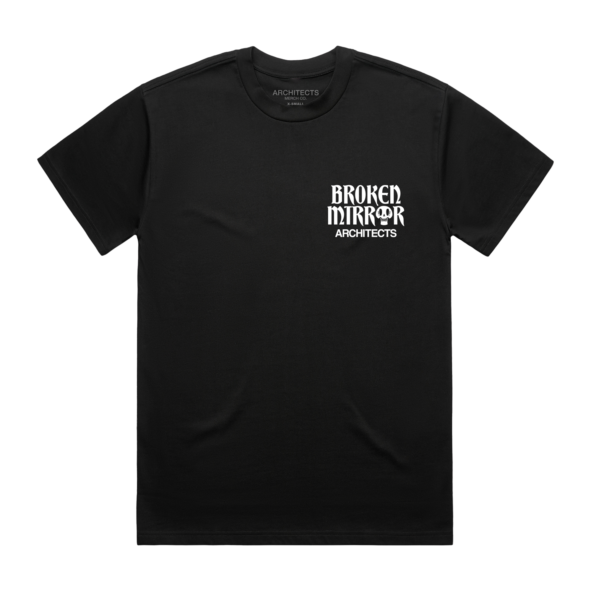 architects-broken-mirror-heavens-t-shirt-schwarz-baumwolle image 2