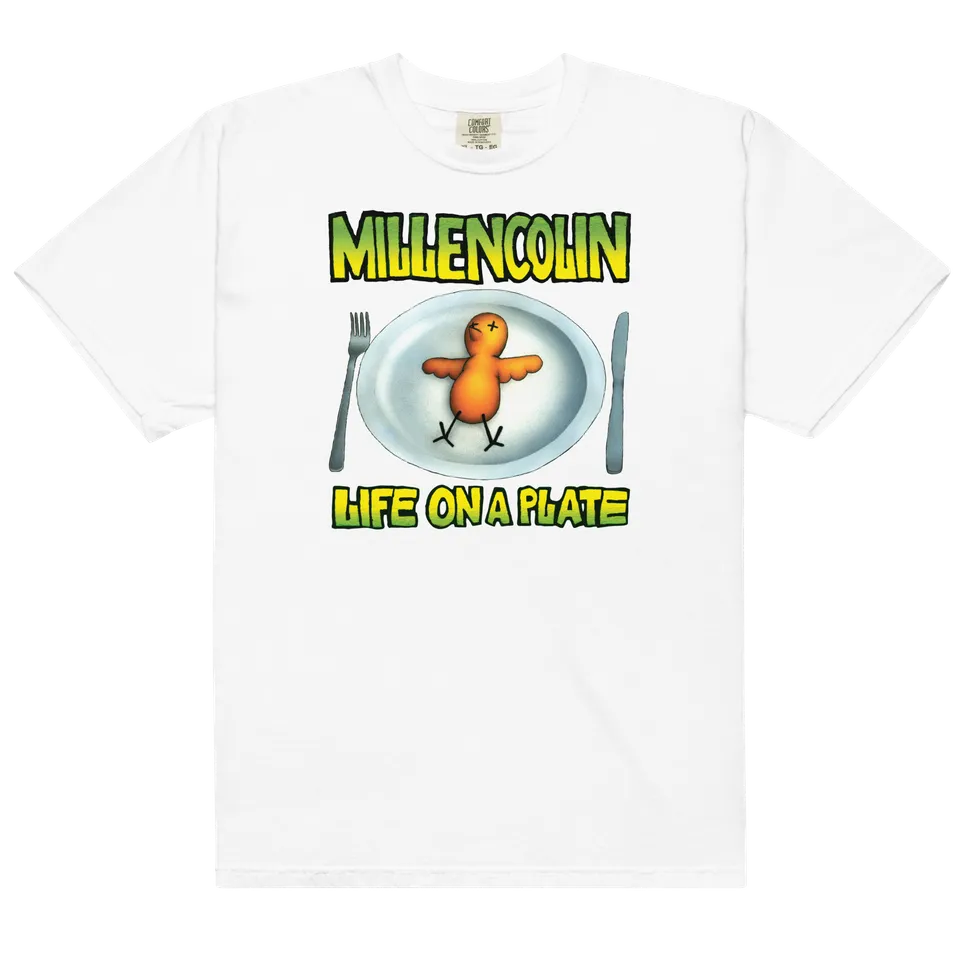 millencolin-life-on-a-plate-t-shirt-wei-album-baumwolle image 1