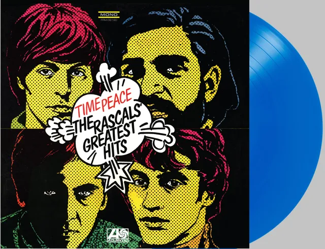 friday-music-the-rascals-time-peace-vinyl-clear-blue-mono image 1