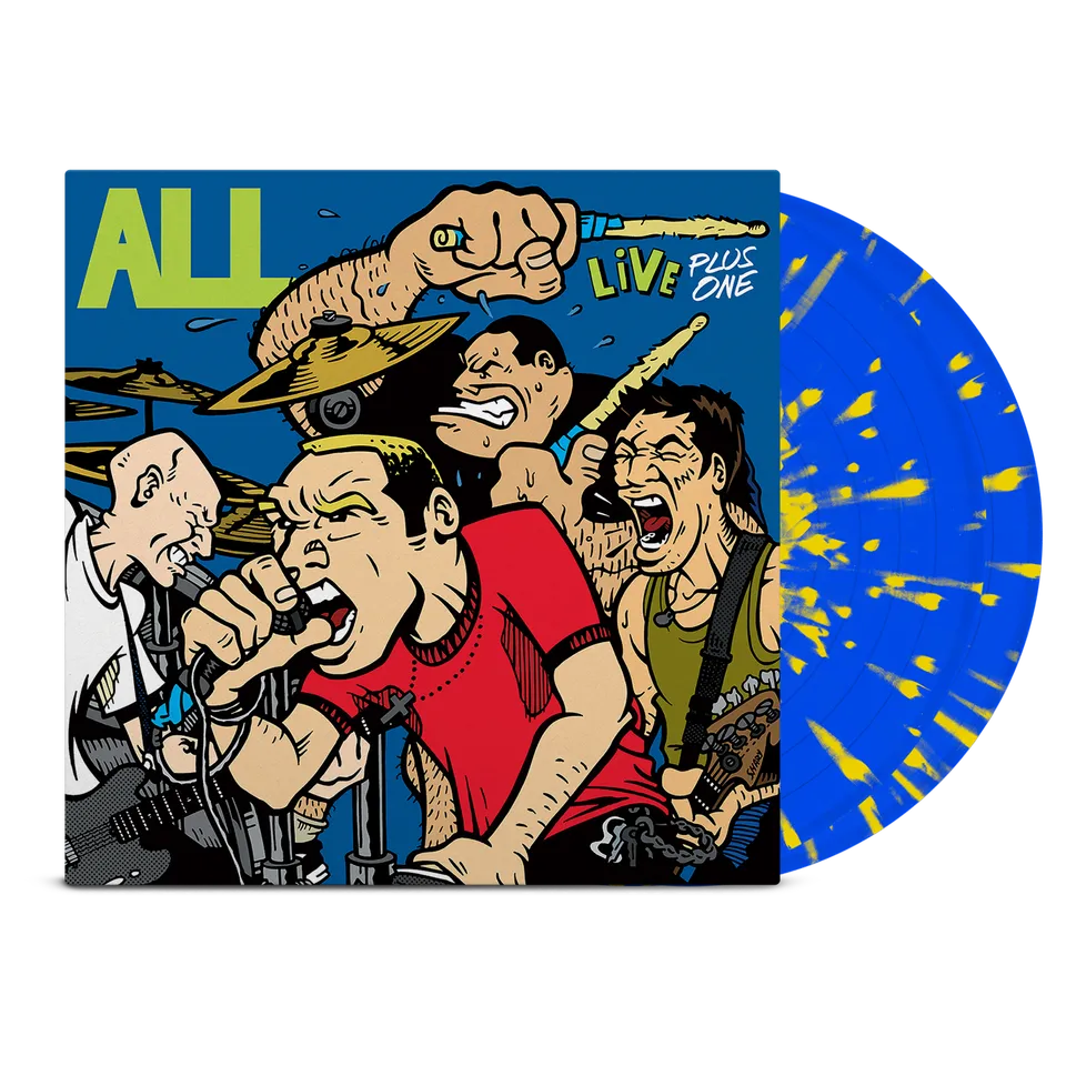 descendents-all-live-plus-one-2xlp-vinyl-sky-blue-splatter image 1