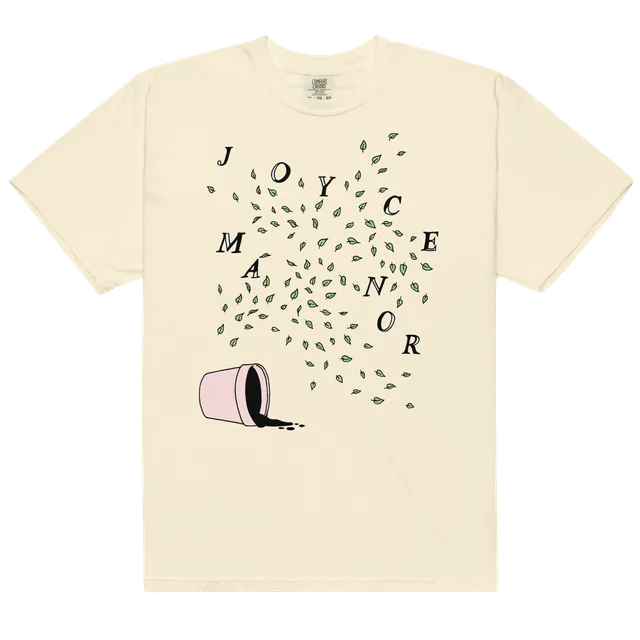 joyce-manor-plants-t-shirt-natural-kurzarm-baumwolle image 1