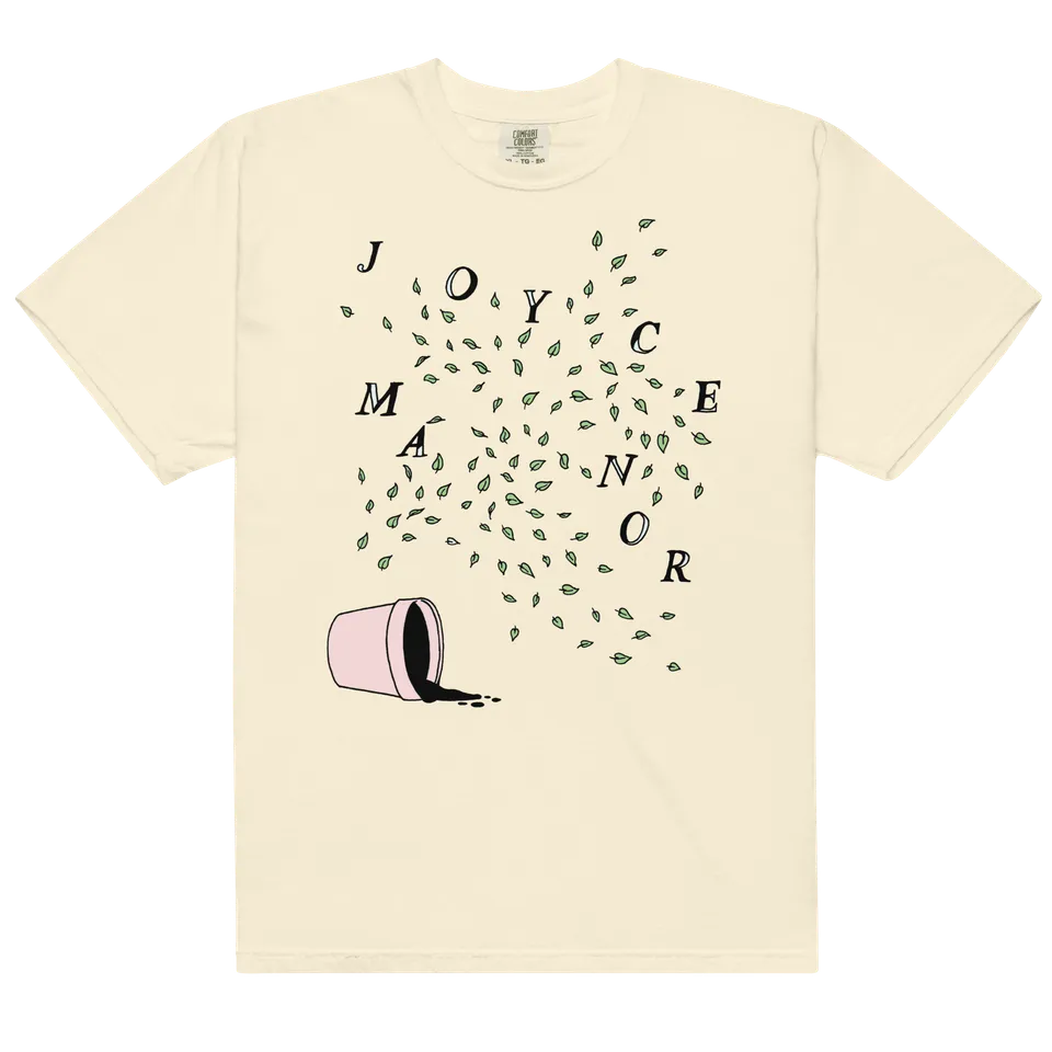 joyce-manor-plants-t-shirt-natural-kurzarm-baumwolle image 1