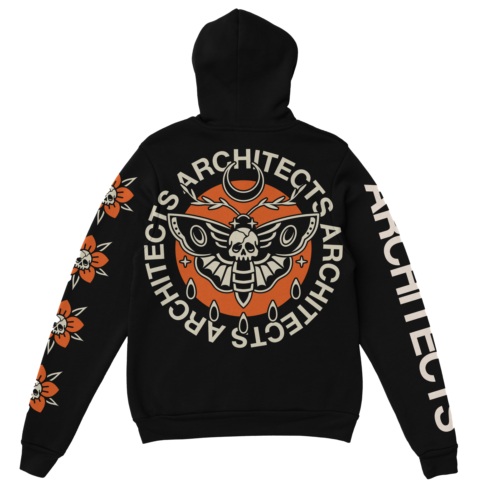 architects-deaths-head-hoodie-schwarz-pullover image 2