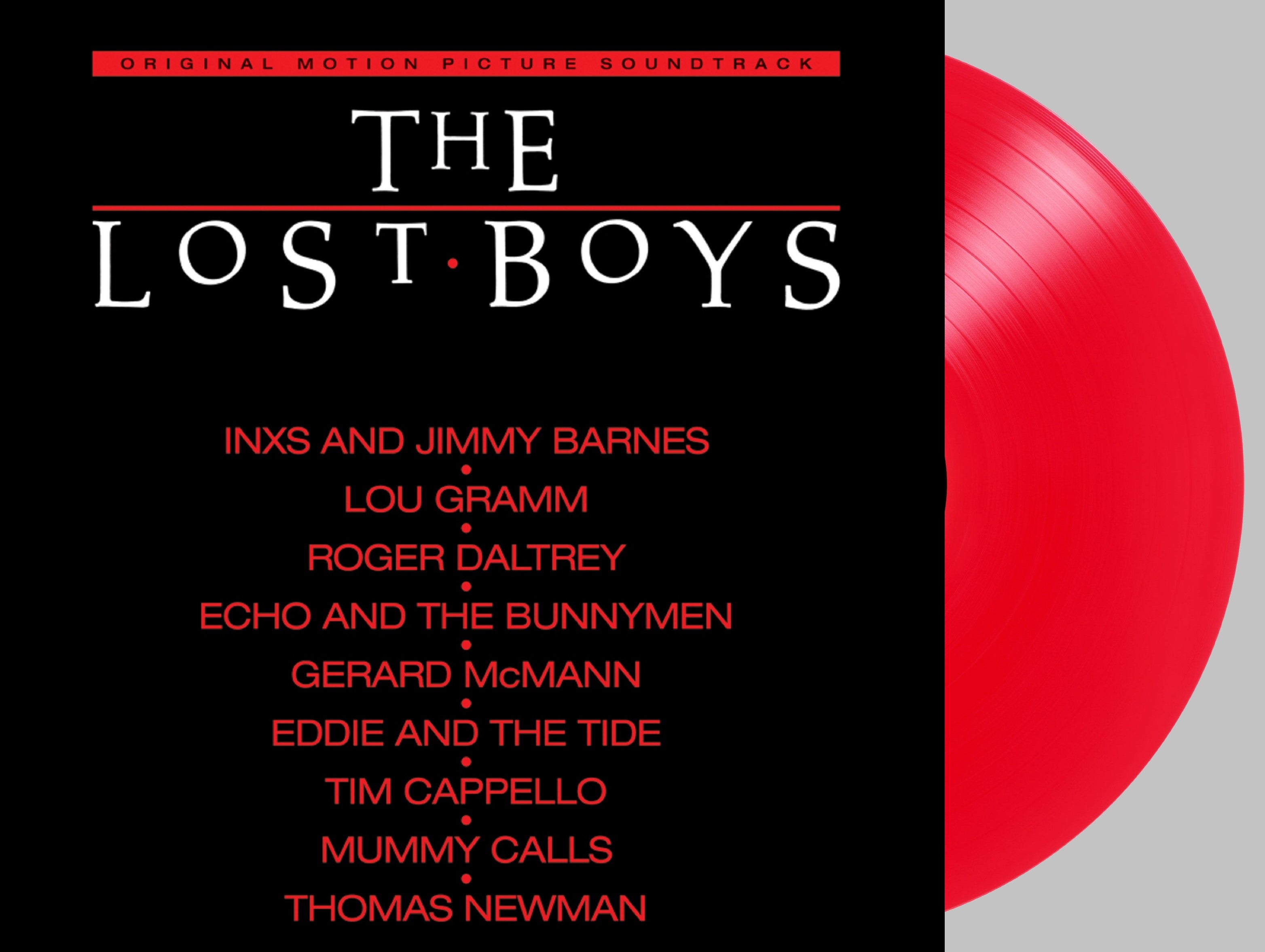 friday-music-the-lost-boys-soundtrack-red-halloween-vinyl-lp image 1