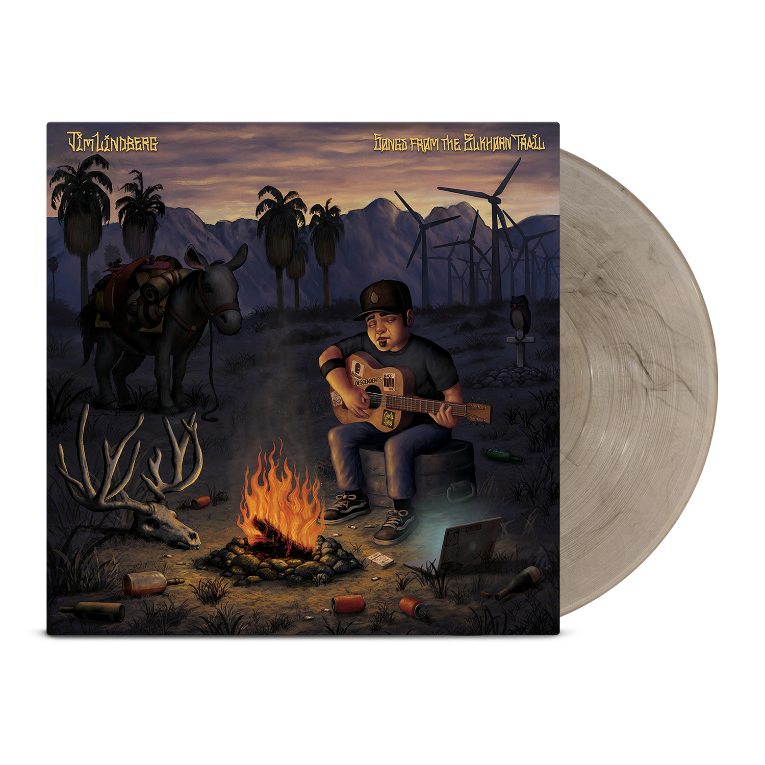 jim-lindberg-songs-from-the-elkhorn-trail-lp-clear-vinyl image 1