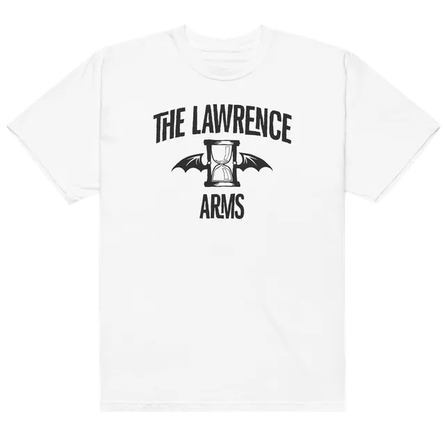 the-lawrence-arms-flappy-logo-t-shirt-wei-cotton image 1