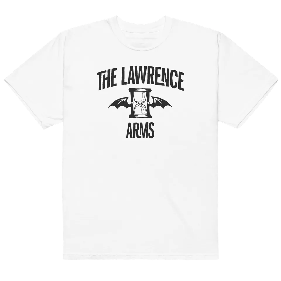 the-lawrence-arms-flappy-logo-t-shirt-wei-cotton image 1