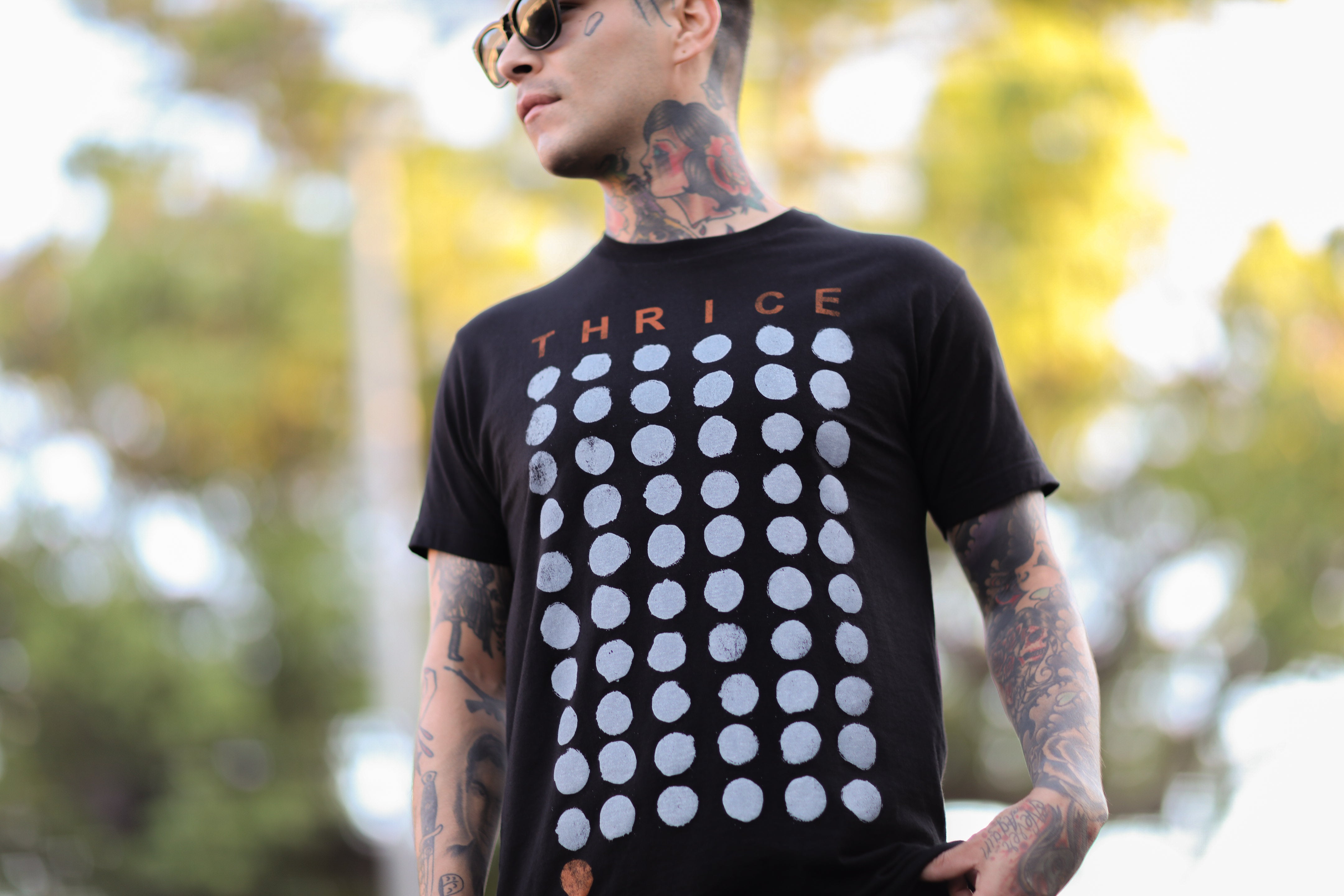 thrice-palms-t-shirt-schwarz-baumwolle image 2