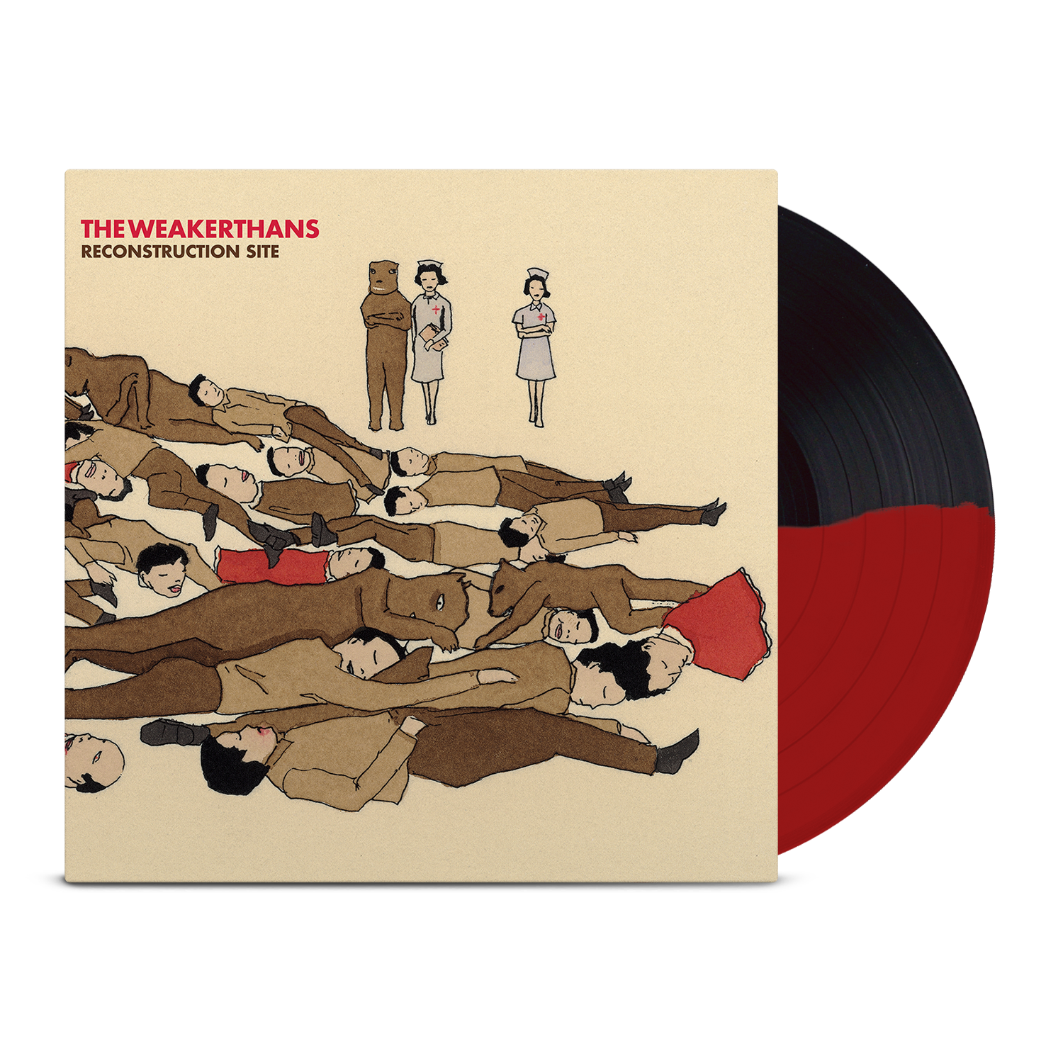 the-weakerthans-reconstruction-site-lp-apple-black-vinyl image 1